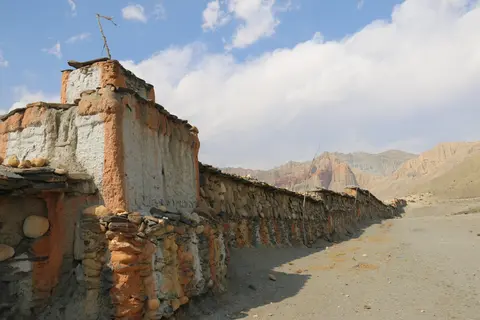 Longest Budhist Mane in Upper Mustang