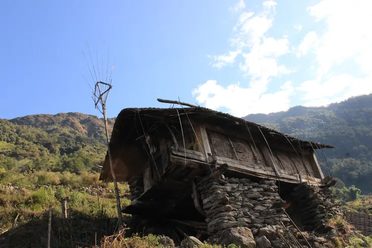 Traditional Lhomi House